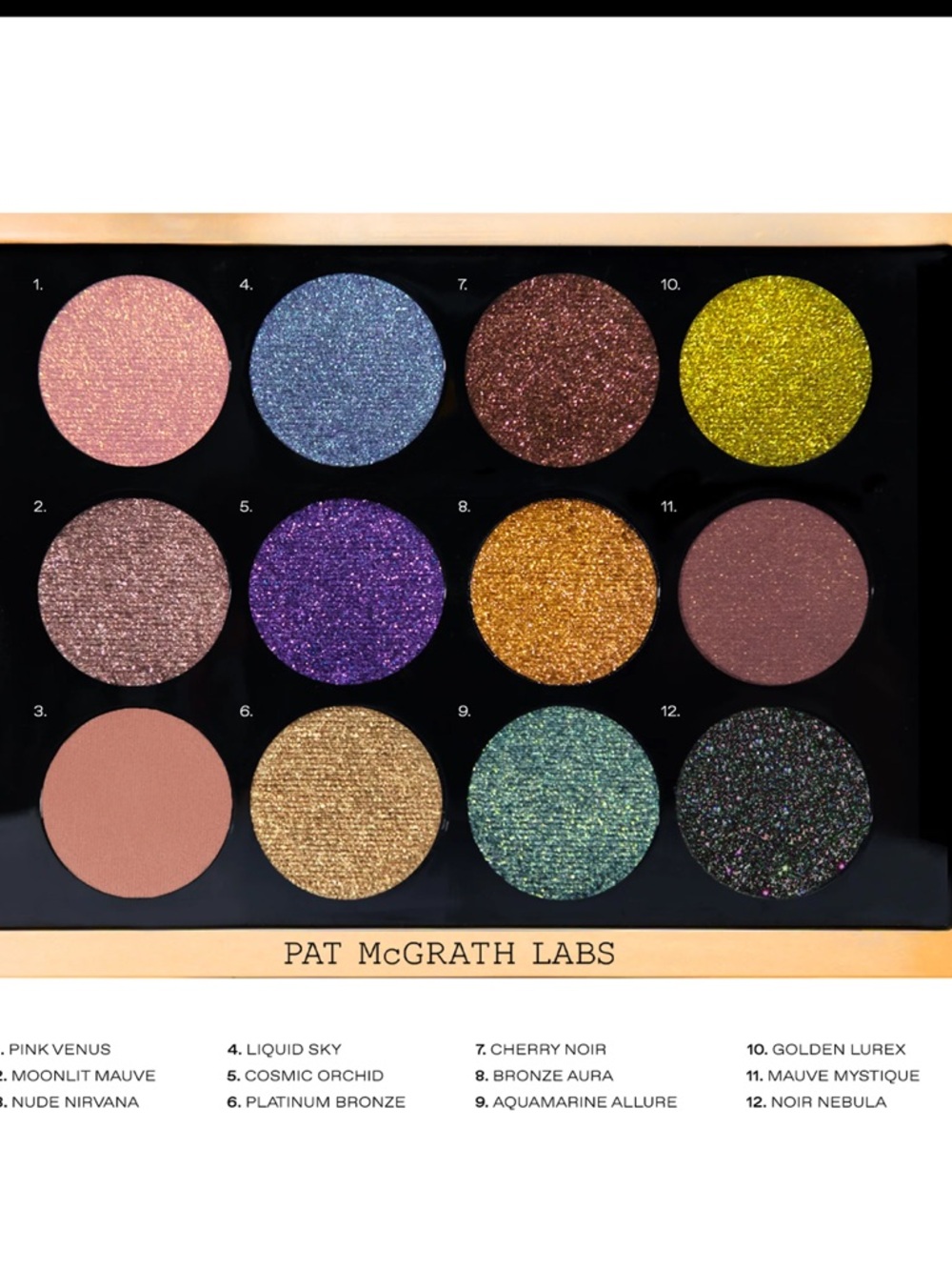 Pat McGrath Gilded Nirvana: Mega Eye Shadow Palette - Picture 2 of 3